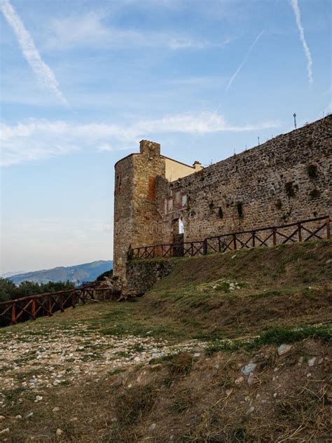 Pietrasanta A Typical Medieval Town Of Tuscany Rocca Di Sala Stock