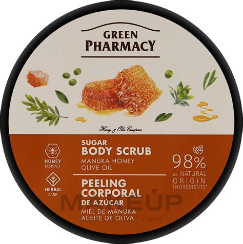 Green Pharmacy - Сахарный скраб для тела "Мед манука и оливковое масло ...