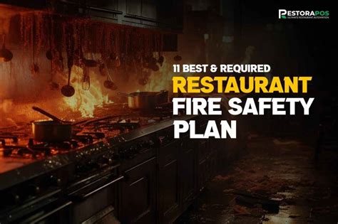 11 Best Restaurant Fire Safety Plan Checklist