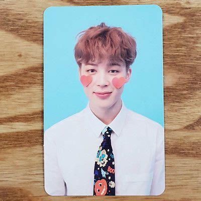 Jimin Official Photocard Bts Love Yourself Answer F Version Genuine