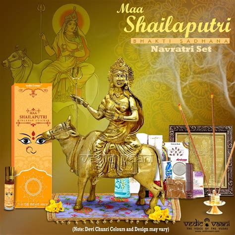 Buy Vedic Vaani Navratri Puja Special Goddess Maa Shailaputri Bhakti ...