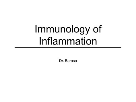 SOLUTION 15 Immunology Of Inflammation Studypool