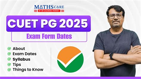 Cuet Pg Exam Form Dates Mathscare