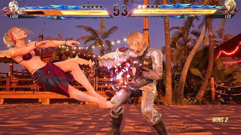 Tekken 8 Leo Destroys Lidia Diva Bikini Barefoot YouTube