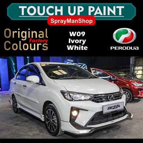 Perodua Bezza Spray Paint For Touch Up All Original Factory Colours 400ml 2 Pattern Nozzle