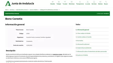 Ya puedes solicitar el Bono Carestía de Andalucía la ayuda de 200