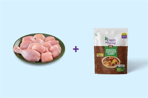 Combo G Premium Chicken Skinless Curry Cut G Diy Roasted