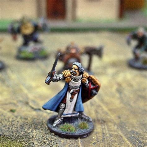 Paladín de D&D #miniatures #miniatura #painting #heroquest #warhammer # ...