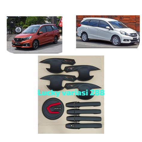 Jual Paket Handle Gagang Pintu Outer Tank Cover Mobilio Hitam Tank