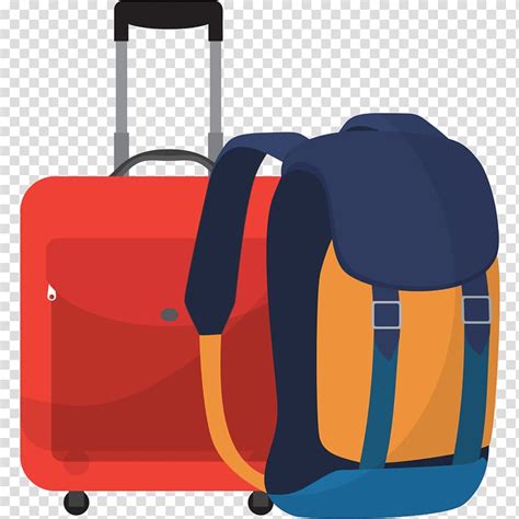 Baggage Hand Luggage Suitcase Suitcase Transparent Background Png