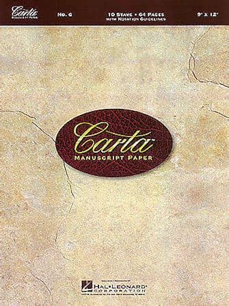 Carta Manuscript Paper No Basic Reverb