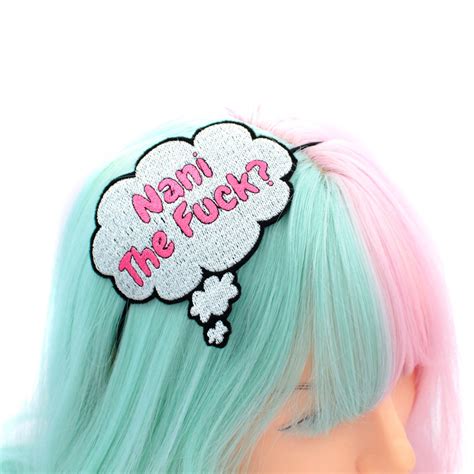 Nani The Fuck Anime Headband Manga Lovers Weeb Gift For Her