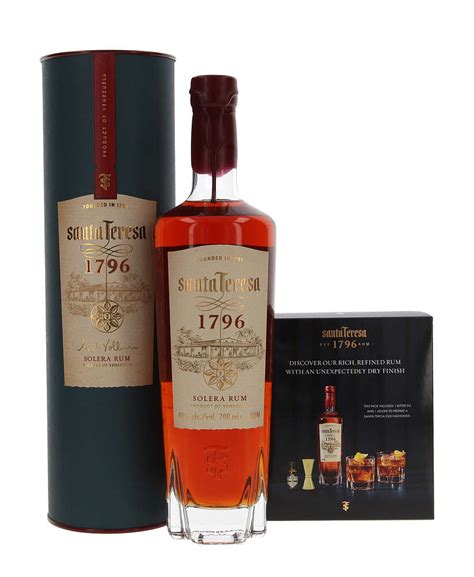 Santa Teresa 1796 Solera Rum Old Fashioned Kit Whisky