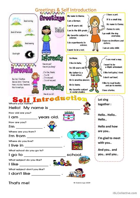 Greetings English Esl Worksheets Pdf And Doc