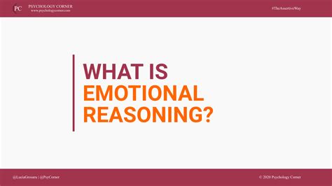 What Is Emotional Reasoning Assertiveness Basics Psychology Corner