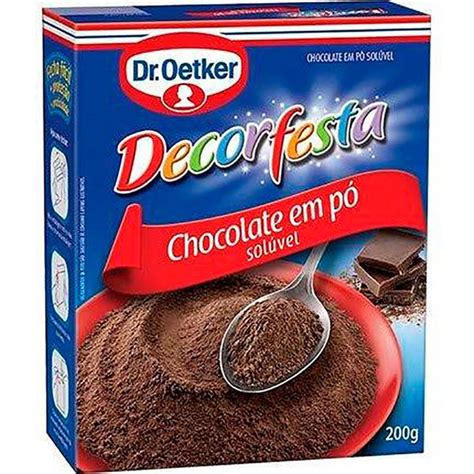 Carrossel Supermercados Loja Itanhandu CHOCOLATE PO DR OETKER 200G