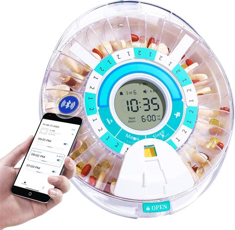 Daviky Smart Bluetooth Automatic Pill Dispenser Barbados | Ubuy