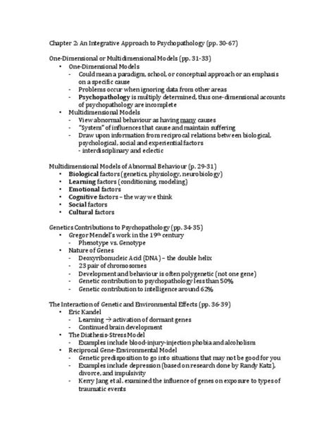 Psychology 2030A B Lecture Notes Winter 2012 Lecture 2 Cognitive