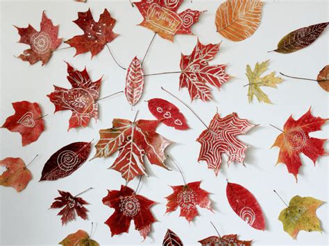 How To Preserve Fall Leaves And Create Mandala Leaf Art The Artful Parent