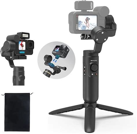 Universal Gimbal Stabilizer For Gopro Hero 98765 Osmo Action