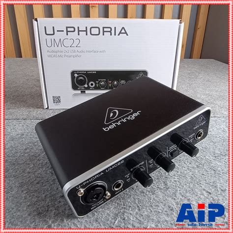 BEHRINGER U-PHORIA UMC22 USB Audio Interface ออดิโอ อินเตอร์เฟส UMC 22 ...