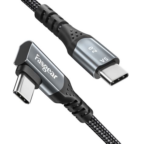 Us Fasgear Usb C To Usb C Degree Cable W Pd Fast Charge