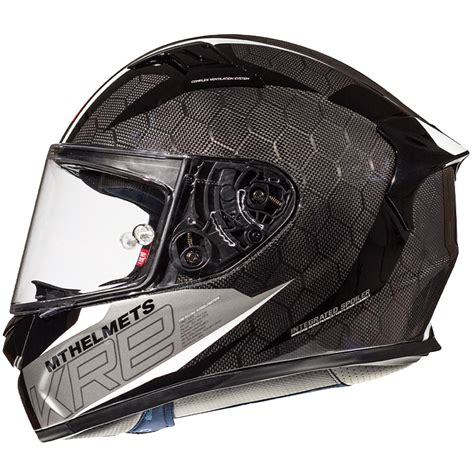 Casco Mt Helmets Kre Snake Carbon Gloss Arcas Motos Y Bicis