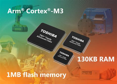 Toshiba Introduces Arm® Cortex® M3 Microcontrollers With 1mb Flash