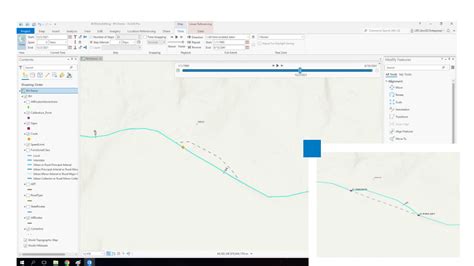 Arcgis Roads And Highways Road Network Management Linear