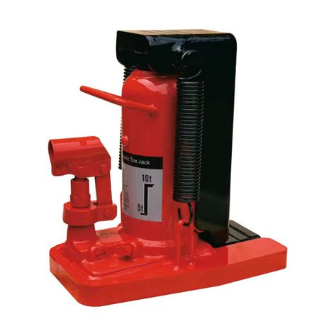 Hydraulic Toe Jack Ton Lb Lifting Capacity