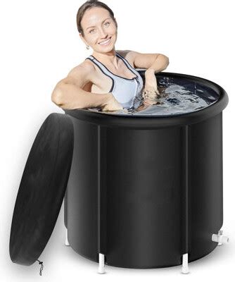 HIGEMZ Ice Bath Cold Plunge Tub Inflatable Free Standing Hot Tub For Adults ShopStyle Workout