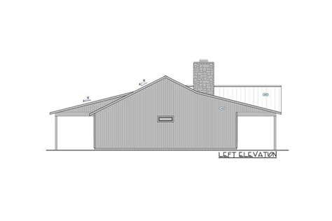 Plan 400010fty 3 Bed Rustic Ranch Plan With 10 Deep Porch Barn Style House Plans House