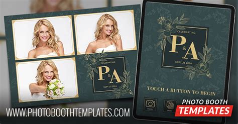 Classic Elegance Photo Booth Theme Released Photo Booth Templates