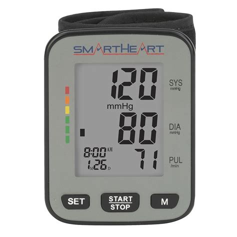 The Talking Blood Pressure Wrist Monitor Hammacher Schlemmer