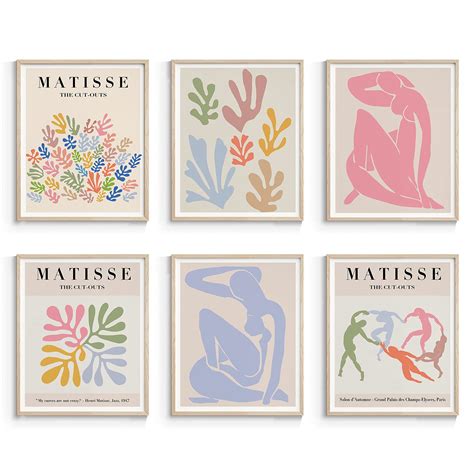 Buy Insimsea Matisse Wall Art Exhibition Prints Henri Matisse S For