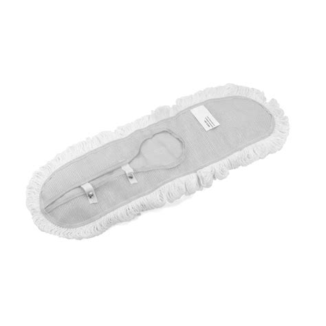 24 White Floor Finish Flat Wax Applicator Mop W Looped Ends