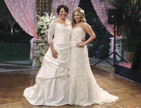 Callie Torres And Arizona Robbins Wedding GreysAnatomy Grey Wedding