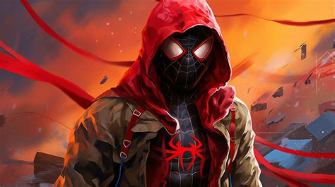 Wallpaper Spider Man Across The Spider Verse Marvel Cinematic Universe Spiderman Miles