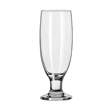 Libbey 3725 Embassy 12 Oz Pilsner Glass 36case Ford Hotel Supply