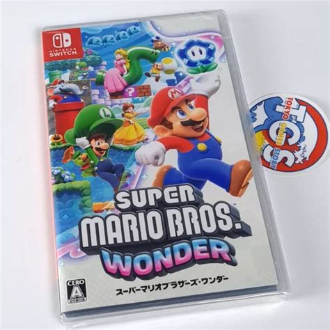 Super Mario Bros Wonder Nintendo Switch Japan Physical Game In Multi