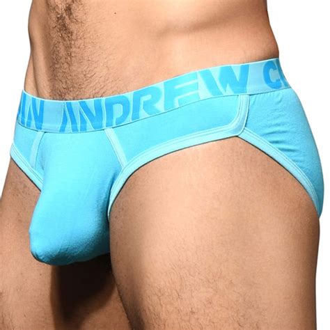 Andrew Christian Almost Naked Bamboo Retro Briefs Aqua Inderwear