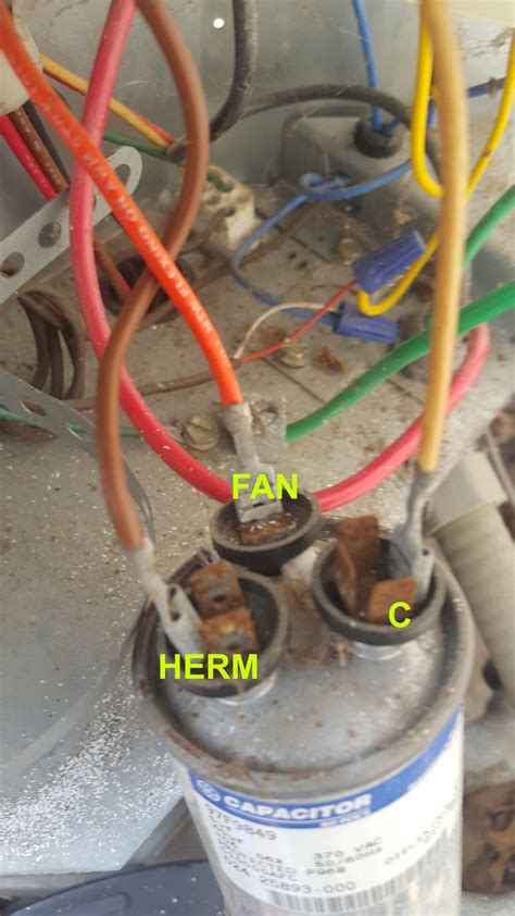 How To Connect Ac Capacitor Wires