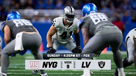 Nfln Raiders Vs Giants Preview Week