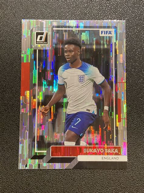 2022 23 Panini Donruss Silver Bukayo Saka 26 England EBay