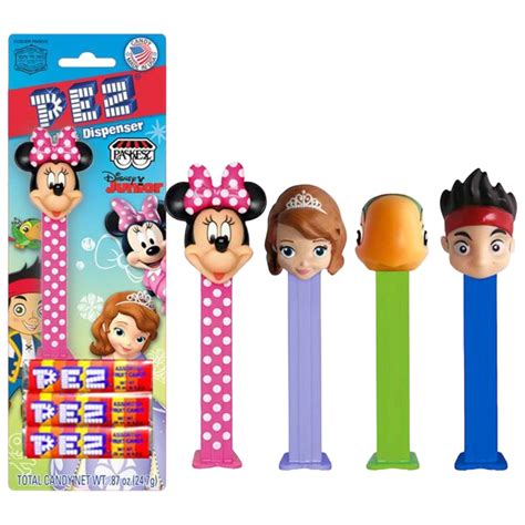 Pez Disney Junior Blister Pack 087oz 247g Poppin Candy