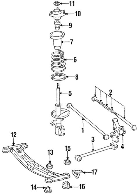 Rear Suspension for 1992 Toyota Camry | Toyota Parts