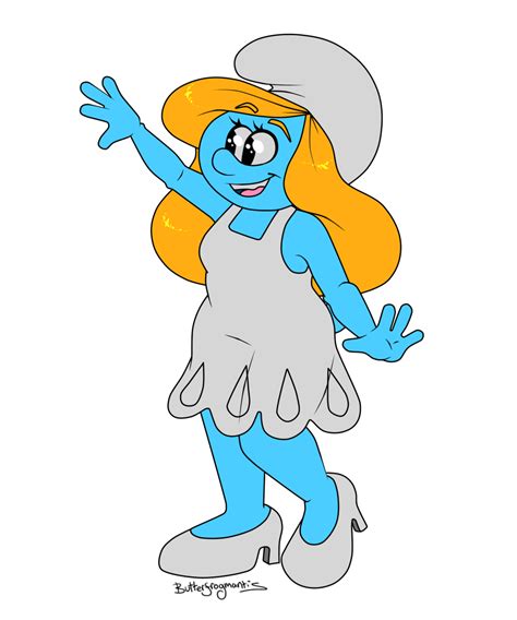 Smurfette Butterverse Smurfs Fanon Wiki Fandom