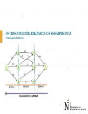 Programacion Din Mica Determin Stica Pptx Programaci N Din Mica