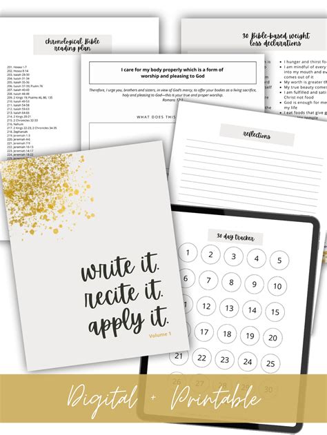 Bible Journal Prompts For Weight Loss