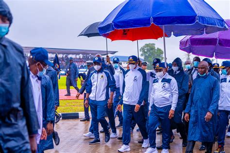 Photo News As President Buhari And Gov Sanwo Olu Commission Nigerian Navy Sports Complex And